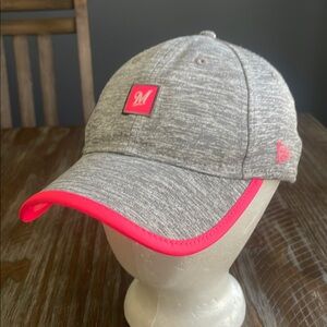 New Era Milwaukee Brewers 9Twenty Pink grey womens adjustable hat